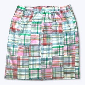 Orvis Plaid Patchwork Skirt